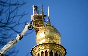 Domes of Saint Sophia Cathedral in Kyiv