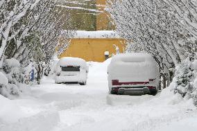 Snow Depth Record in Yantai