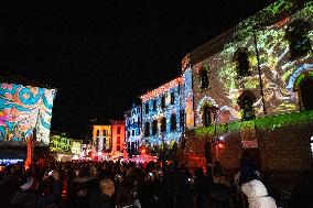Christmas Atmosphere In Lecco