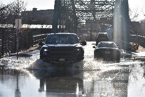 Severe Flooding Aftermath In Paterson New Jersey