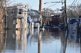 Severe Flooding Aftermath In Paterson New Jersey