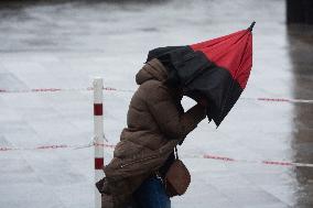 Storm Weather In Cologne