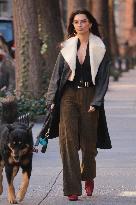 Emily Ratajkowski Out - NYC