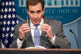 NSC Coordinator John Kirby speaks on humanitarian aid to Gaza and Venezuela prisoner swap