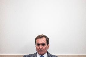 NSC Coordinator John Kirby speaks on humanitarian aid to Gaza and Venezuela prisoner swap