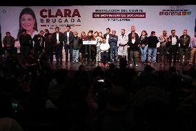 Clara Brugada Installation Of The Committee Of Social And Popular Movements