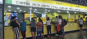 Tiete Bus Terminal In Sao Paulo