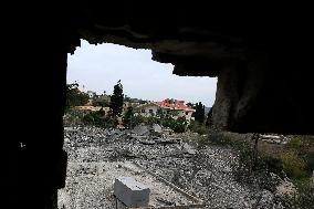 LEBANON-MARKABA-ISRAEL-AIRSTRIKE-DAMAGE