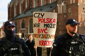 7th Antifascist March In Krakow