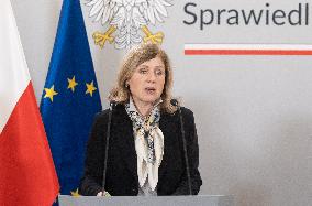 Vice President of the European Commission Vera Jourova visits Poland