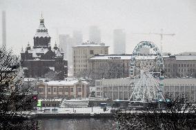 Helsinki in winter