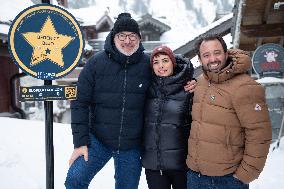 Les Arcs Berenice Bejo Slope of Fame