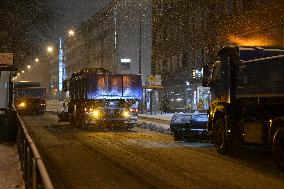 Heavy snowfall