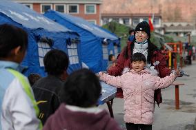 CHINA-GANSU-JISHISHAN-EARTHQUAKE-EDUCATION (CN)