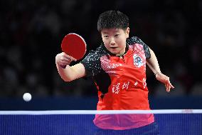 (SP)CHINA-SHENZHEN-TABLE TENNIS-CTTSL-WOMEN'S TEAM SEMIFINAL-SHENZHEN VS ECUST (CN)