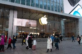 An Apple Store in Shanghai