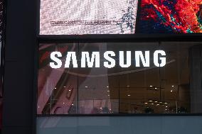 A Samsung Store in Shanghai