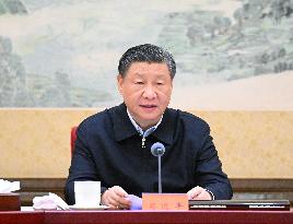 CHINA-XI JINPING-CPC-CRITICISM AND SELF-CRITICISM-MEETING (CN)