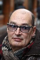 Laeticia Hallyday Unveil A Plaque In Tribute To Johnny Hallyday - Paris