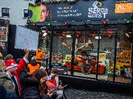 The '3FM Serious Request' Fundraising Campaign Keeps Raising Money In Nijmegen, Netherlands.