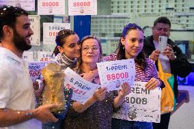 Christmas Lottery Draw 2023: El Gordo In Barcelona.