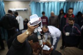 MIDEAST-GAZA-ISRAELI ATTACKS-CASUALTIES