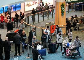 CANADA-RICHMOND-VANCOUVER INTERNATIONAL AIRPORT-HOLIDAY-TRAVEL RUSH