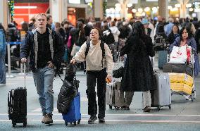 CANADA-RICHMOND-VANCOUVER INTERNATIONAL AIRPORT-HOLIDAY-TRAVEL RUSH