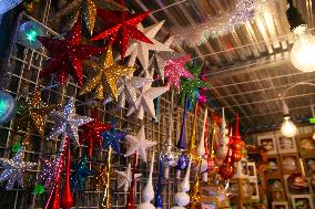 Christmas Shopping At The Market In Krakow