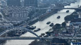 Lianshen Line Waterway in Nantong