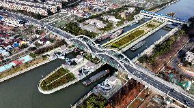 Lianshen Line Waterway in Nantong