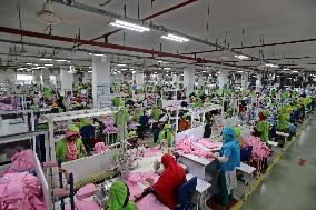 Garments factory In Bangladesh
