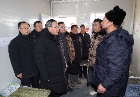 CHINA-GANSU-QINGHAI-LI QIANG-QUAKE-HIT AREAS-VISIT (CN)