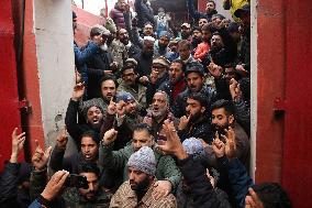 Protest Against Civilians Killing In Jammu And Kashmir