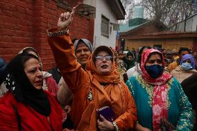 Protest Against Civilians Killing In Jammu And Kashmir