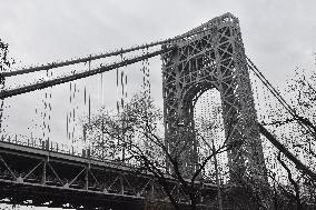 George Washington Bridge In New York City