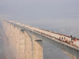 Hgh-speed Railway Under Construction in Yichang