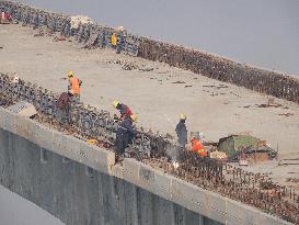 Hgh-speed Railway Under Construction in Yichang