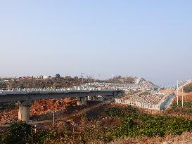 Hgh-speed Railway Under Construction in Yichang