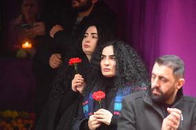 Rally In Tribute To The Three Kurdish Victims Killed A Year Ago - Paris