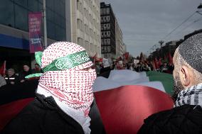 Pro-Palestinian Rally - Istanbul