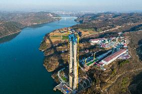 CHINA-HUBEI-HANJIANG GRAND BRIDGE-CONSTRUCTION (CN)