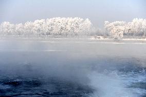 Rime Scenery in Shenyang