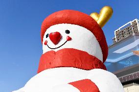 Giant Snowman in Changchun