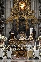 Pope Presides Over The Christmas Eve Midnight Mass - Vatican