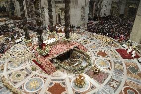 Pope Presides Over The Christmas Eve Midnight Mass - Vatican