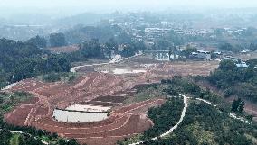 High-standard Farmland Construction Site in Chongqing