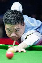 (SP)CHINA-MACAU-SNOOKER-MASTERS-EXHIBITION GAME (CN)