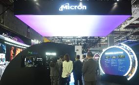 Micron Booth at CIIE in Shanghai