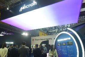 Micron Booth at CIIE in Shanghai